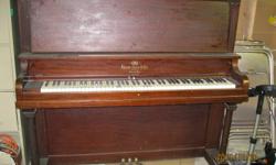 Original Heinztman & Co. piano free. Solid dark wood,ivory keys, beautiful piece of furniture.
My family never use it anymore, needs a good home.
I am giving it away.