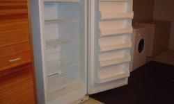 For Sale: Upright Freezer, "Frigidaire Frost Free Commercial Freezer, Energy Verified"
Width 28", Depth 29", Height 60 "
 
4 Adjustable Shelves, 5 Door Shelves
In excellent working condition.
Model #FFU14FC4AW3
 
Please email or call 519-952-0248 if