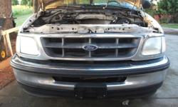 Chrome Front bumper $250
Chrome rear bumper $175
Chrome grill $55
Head Lamps $55each
Hood "Blue"$250
Radiator $50
A/C rad $50
rad support $150 (sold)
all parts you need to rebuild you front end
1996 - 2004
Ford F-150
100 young Street
519 426-9000