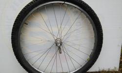 Alloy quick release with cross roads tire 26x1.95
BANK/GLEN AVE. area