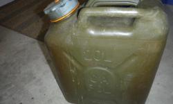 army green fuel tank