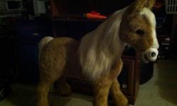 Almost real. Lifelike pony with brush and carrot. Great condition. No cleanup required.
This ad was posted with the Kijiji Classifieds app.