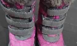 Excellent Shape! Worn very little as they were grown out quickly- beautiful HOT PINK boots, very clean, pet and smoke free home