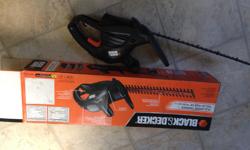 Never used Black & Decker 16" 3/8" hedge trimmer. $35
Good condition wheelbarrow $35
Ladder - make an offer
Other tools - make an offer