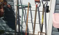 gardening tools ... $5.00 each (1st picture)(THESE ARE ALL SOLD) ... $3.00 each (2nd picture)