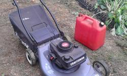 Used Gas Lawn Mower. It is operational. A little bit of gasoline will go with the sale with the gasoline bottle.