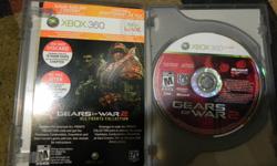 I am selling gears of war 1 and 2 with downloadable content don't have live so I can't use it. both games are in one case