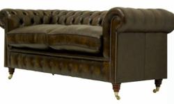 Quality Leather Chesterfield Furniture by Traditional Chesterfields Canada
 
2 seater settee 160cm 94cm 90cm
 
 
3 seater settee 210cm 94cm 90cm
 
 
The Ripon Chesterfield incorporates fibre fill seats, which offers a luxurious soft sit. It has a solid