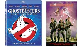 Ghostbusters Blu-ray & Ghostbusters 2 DVD both in mint condition.