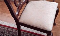 Wanted Gibbard solid cherry dining room chairs, see pictures.