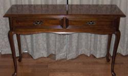 Solid Cherry Gibbard Sofa Table Legacy Series.48"wide,16"deep,and 30" high