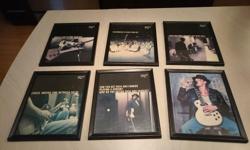 Set of 6 great Gibson ads
Framed with glass