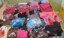 Girls Clothing - Most are Size 14.  OVER 70 items of clothing in this cloting lot.  Only some of the many items are pictured individually below. A couple items still have the price tag on them.
ITEMS include: 
9 pair of Jeans,
 Hoody,
Shirts, 
Pants,
