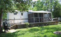 2002 Glendale Park Avenue
This unit is a one bedroom with a large screen in porch where you can enjoy your favourite beverage without the company of bugs. Located in a quiet area in the park Located at Cedar Cove Resort White Lake Ontario on site M01