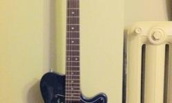 Excellent condition Godin SD guitar for sale. Dark blue, in colour. Plays very well. No issues at all. Proper action, new strings, fret dressed. Godin pickups, 2 singles, 1 hum.  To buy this new, it would be over $500. It's a steal at $200. This ad was