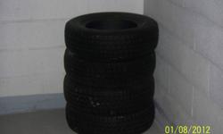 Available 4 winter tires Goodyear Nordic Icetrac without rim.
P195/70R14
Used only for one winter season < 2000 kms on Chevy Cavalier
Excellent condition
 
Call Abi @ 416-821-0277
Pick up in Mississauga