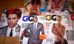 13 Backdated GQ Magazines for sale - Dates range from 2009-2010-
Will sell individually or all together - looking for Best Offers - magazines available:
April 2009 - Robert Pattinson
May 2009 - Zac Efron
June 2009 - Christian Bale
July 2009 - Sacha Baron
