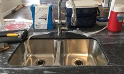 Granite Counter tops (3PC) includes under-mount sink and Faucet Brand New!
