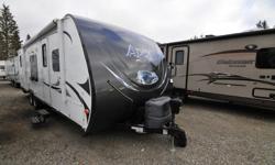 This is a great starter trailer for a family it sleeps 6-8 comfortably has two entrances one which is located in rear bathroom that i might also ad has a tub in it great for little ones. It features double bunks in the back and a master suite in the front