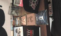 For sale is a pack including:
set of ACDC coaster
ACDC book
ACDC winter hat
Blue Ipod touch 4th generation hardcase
Grownups on DVD
Set of 4 skull shot glasses
Pink floyd- "Back Art" poster
$40/OBO takes everything if interested please call anne at