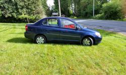 Make
Toyota
Model
Echo
Year
2002
Colour
Blue
kms
274
Trans
Manual
One owner (island driven), no accidents, well serviced.