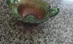 Green Early Depression Glass. Excellent condition.
