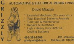 I have 23 years as a Red Seal Automotive Mechanic, If it has Tires or Wheels on it i can repair it.
I specialize in eletrical system 12 or 24 volt DC , I can work & repair Fork Lifts Large & Small. 
Cooling systems on Heavy Duty Vehicles.
Last but not