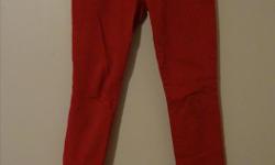 Guess brand Red jeans Size 28
98% cotton 2% elastane
$20 obo