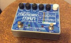 classic wah - $50
Electro harmonix memory man with hazarai - 200