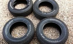 Set of 4 Hankook Dynapro All Terrain Tires
- 265/65/R17
- Tires are in great condition, approx 80% tread wear remaining
Asking: $600
Call Brad: (250) 488-8372