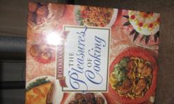 For Sale:  3 large Hard Cover Cookbooks - 
1) Low Fat, Low Calorie, Low Cholesterol LIGHT Cooking -
2) The Pleasures of Cooking - 10 Cookbooks in 1 
3)  Great American Favorite Brand Name Cookbook
will throw in the Treasury of Christmas - Recipe