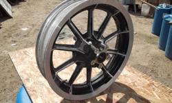 This rim is very nice shape..I also have the rear that matche s $ 75.for that one also.thanks