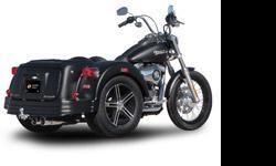 Harley Davidson Sportster Trike Conversions. Several to choose from.
FINANCING AVAILABLE FOR QUALIFIED BUYERS
Custom Order deposit required.
The Roadsmith HDSS conversion is designed for the 2004 and newer Harley Davidson Sportster models. With 6" longer