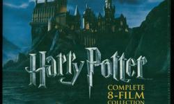 8 Bluray Discs - BRAND NEW - SEALED
The contents image is a stock photo, the pack I have available is sealed.
This collection includes all 8 films from the HARRY POTTER saga. Based on the novels of J.K. Rowling, the films follow Harry (Daniel Radcliff) as