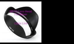 HB-23 HB23 Lens Hood for Nikon AF-S 17-35mm f/2.8D ED IF / DX 12-24mm f/4G IF-ED
-Prevent glare and lens flare caused by unwanted light
-Improve your photos with richer colors and deeper saturation
-Flower shaped design reduces vignetting effect
-Protect