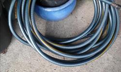 This garden hose is a heavier grade hose and long.
If interested CALLS ONLY, THANKS. #250-686-1508
