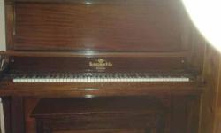 Mahogany piano, good condition. Father's estate. Should be gone before end of February.