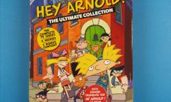 For the 1st time EVER, you can shout your love from the rooftop of the nearest boarding home with Hey Arnold!: The Ultimate Collection, chock-full of 99 stories of schoolyard shenanigans and more in this 18-disc set with over 42 hours of fun!
Relive more