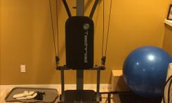 Power rod style home gym.
Good condition