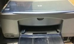 HP PSC 1315 all in one Printer-Scanner-Copier - prints in black and color - prints photos $35 OBO