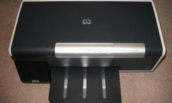 I have an HP Officejet Pro K5400 printer for sale. This printer is a workhorse, with very fast printing speed.
It is out of black ink but the rest are in good shape(see picture).
Print at speeds up to 36 ppm black and 35 ppm color
Create