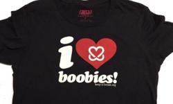 BLACK, SIZE MEDIUM (fits small)
Keep a Breast Foundation awareness T shirt