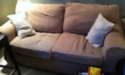 Ikea Ektorp Couch Beige: $200.00 (brand new $579)
Ikea Link: http://www.ikea.com/ca/en/catalog/products/S69885903/#/S59885989
Details:
Easy to keep clean with a removable,machine washable cover. Seat cushions filled with high resilient polyurethane foam