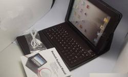 Brand New
2-in-1: Wireless Bluetooth Keyboard + Folding Leather
Protective Case.
iPad not included
PRICE IN FIRM
WHY PAY 90.00 AT BEST BUY/FUTURE SHOP
PLUS TAX WHEN U CAN BUY IT FOR ONLY 54.99 NO TAX
SET IT UP IN ONE EASY MINUTE
FREE DROP OFF LOCATION