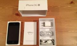 iPhone 3GS 32GB WHITE.
Mint condition. If you want a perfect condition 3GS ready to use out of the box with the highest GB available fully unlocked and jailbroken on IOS5, this is the iPhone for you.
This is a "ROGERS" iPhone that is fully unlocked and