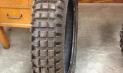 irc trail winner 4.00x18 trials tire. used one ride basically new