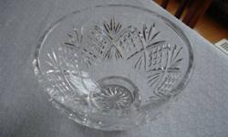 AUTHENTIC IRISH WATERFORD CRYSTAL (SEAHORSE "STAMP" OF AUTHENTICITY)
champagne glasses, 8 X 10 picture frame, deep candy bowls, big bowl with dramatic design and bamboo base, etc.
 
 
IN BRAND NEW CONDITION - NO FLAWS, CHIPS, ETC.
 
price depends on item