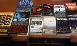 James Patterson
You've Been Warned (Hard Cover)
Four blind Mice (Hard Cover)
Double Cross (Hard Cover)
1st to Die
Mortal fear
Cat and Mouse
Sail
Violets are Blue
Hide and Seek
Suzannes Diary for Nicholas
Honeymoon
$3.00 each
$5.00 each for Hard Covers
Buy