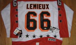 Check out my collection of auto'd jerseys and 8X10 photos.  You will find all the info on the jerseys and authentication on this site...
www.myjerseycollection.weebly.com