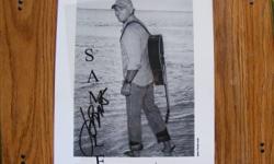 Jimmy Buffett "Autographed" 8x10 Photos with Certificate
I have for sale the following Jimmy Buffett "Autographed" 8x10 black and
white photographs in MINT condition with Certificate Of Authenticity
Price $135. (each)
Note: The word "sample" DOES NOT